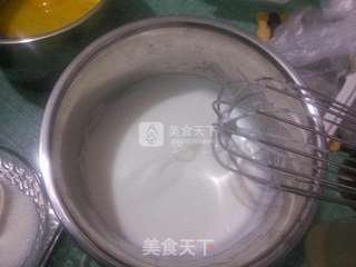 ACA ATO-TM33HT烤仆小智电子式烤箱试用之三：原味戚风蛋糕。的做法步骤：4