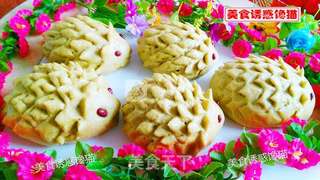 小刺猬菠菜汁肉包的做法步骤:14