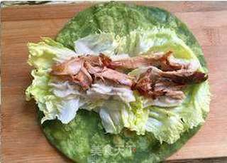 菠菜卷饼的做法步骤:7