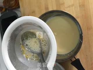 鸡蛋牛奶布丁的做法步骤:7