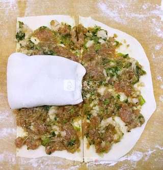 千层鲜肉饼的做法步骤:19