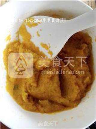 酒酿南瓜园子的做法步骤:2