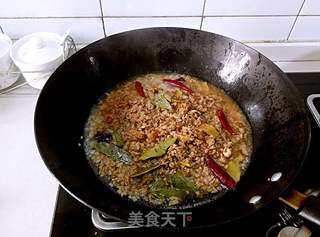 秘制卤肉末的做法步骤:9