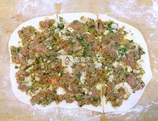 千层鲜肉饼的做法步骤:17