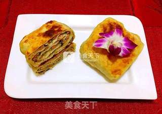 千层鲜肉饼的做法步骤:26