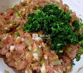千层鲜肉饼的做法步骤:12