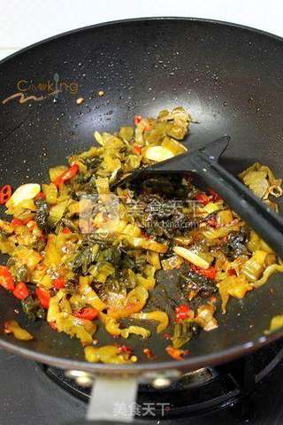 酸菜肉丝面的做法步骤:5