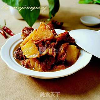 土豆炖牛肉的做法步骤:14