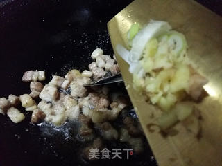 香菇什锦饭的做法步骤:4