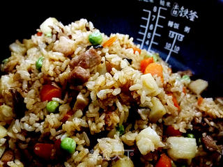 香菇什锦饭的做法步骤:14