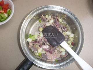 小炒鸡杂的做法步骤:5