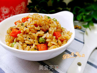 香菇什锦饭的做法步骤:16