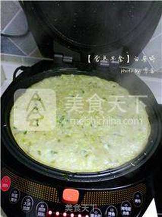 【营养早餐】白菜饼的做法步骤:8