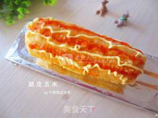 脆皮玉米——街头火爆小吃在家做的做法步骤：6