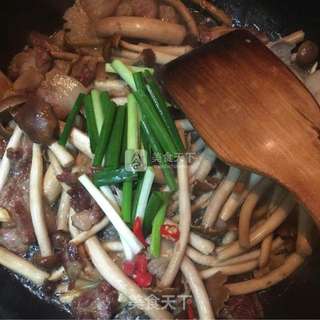 肉片茶树菇的做法步骤:8
