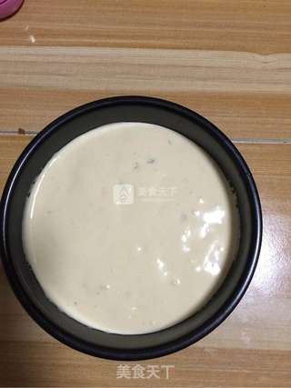 葡萄干戚风蛋糕的做法步骤:11