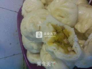 南瓜包子的做法步骤:13
