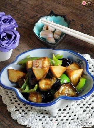 美食-地三鲜的做法步骤:14