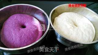 双色榨菜肉末卷的做法步骤:4
