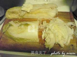 酸菜白肉的做法步骤:2