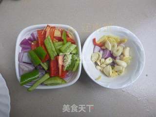 醋焖鸡的做法步骤:2