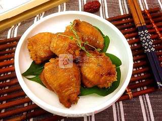 鸡翅包饭的做法步骤:14