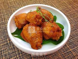 鸡翅包饭的做法步骤:15
