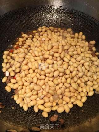 肉末黄豆雪里红的做法步骤:8