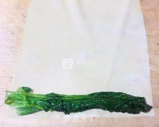 千张翡翠卷的做法步骤:7