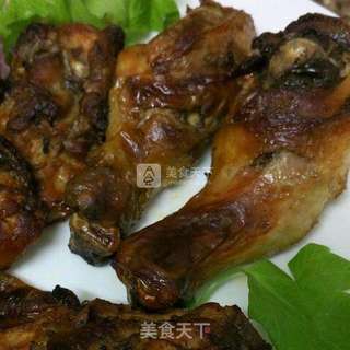私人秘制:香辣烤鸡腿的做法步骤:5