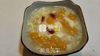 甜酒酿南瓜小团子的做法步骤:9