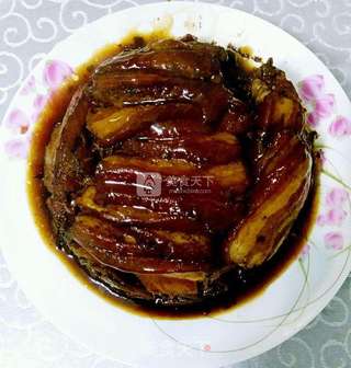 梅菜扣肉的做法步骤:8
