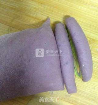 彩虹包子的做法步骤:6