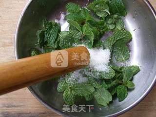 菠萝飘香【薄荷菠萝】的做法步骤:6