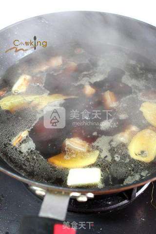 肉烧花菇的做法步骤:8