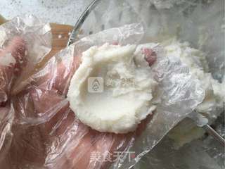 红豆山药糕的做法步骤:7
