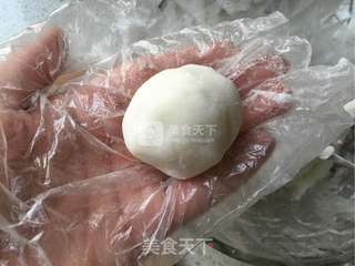 红豆山药糕的做法步骤:9