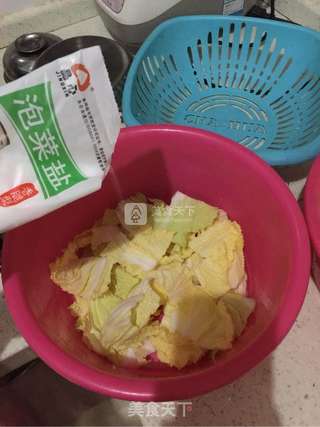 鲜辣大白菜的做法步骤:4