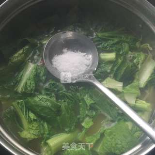 棒菜炖年糕的做法步骤:9