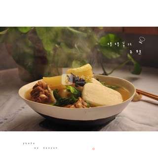 棒菜炖年糕的做法步骤:12