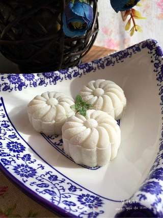 红豆山药糕的做法步骤:12
