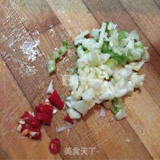 豌豆炒肉末的做法步骤:4