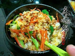 韩式拌饭的做法步骤:14