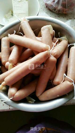 自制台湾香肠的做法步骤:6