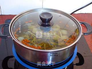 冬季暖胃,龙眼枸杞姜茶的做法步骤:4
