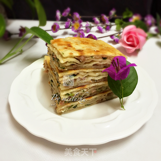 千层肉饼的做法步骤:19