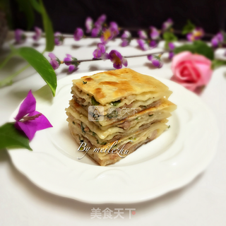 千层肉饼的做法步骤:16