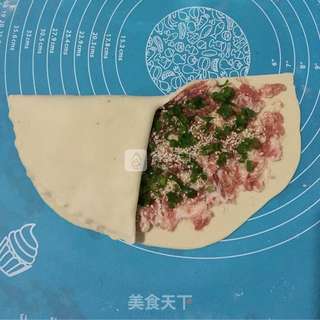 千层肉饼的做法步骤：9