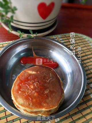 香蕉松饼的做法步骤:6