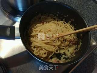 意面之Carbonara的做法步骤:10